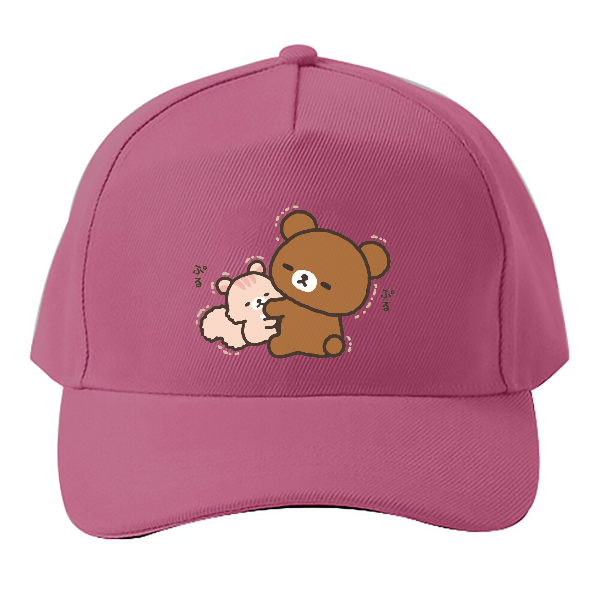 （画像用） リラックマ リラックマ キイロイトリ Rilakkuma Korilakkuma Kiiroitori ベースボールキャップ 綿100％ 男女兼用 帽子 スポーツ